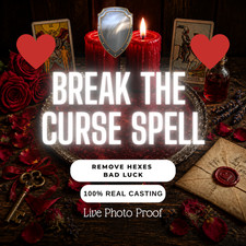 Hex & Curse Removal Spell | Dark Energy Cleanse | Ritual, White Magic picture