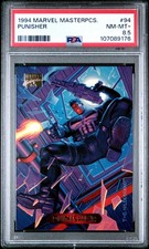 1994 Marvel Masterpieces #94 PUNISHER FRANK CASTLE PSA 8.5 NM-MINT+ is a POP 1 picture