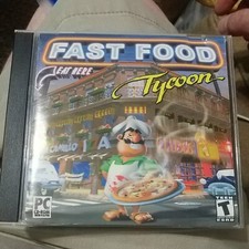 Fast Food Tycoon-PC CD ROM Game-Activision-Rated T-tested, working picture