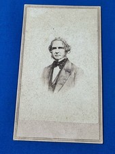 C.1860 CDV Henry Wadsworth Longfellow (1807-1882) No Beard, Mutton Chops picture