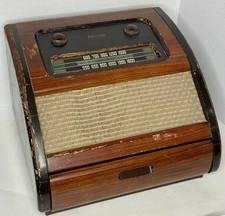 Vintage PHILCO 46-1201 Crosby Phonograph/Radio Complete Partially Working *READ* picture