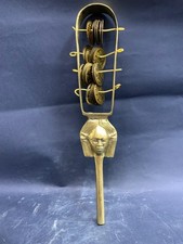 Rare Copper sistrum of God Hathor Unique Ancient Egyptian Antiquities BC picture
