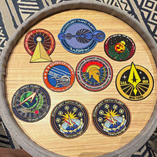 Star Trek Starfleet Embroidered Patch Lot (First/Third/Fifth Fleet) picture
