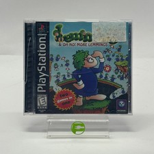 Lemmings and Oh No More Lemmings (Sony PlayStation 1 PS1, 1997) picture