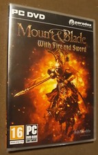 SEALED Mount & Blade With Fire and Sword Boxed Game PC DVD-ROM 2010 windows picture