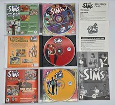 3 Lot The Sims + Hot Date + Vacation : W/keys & Manuals - Excellent picture