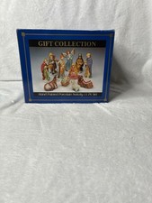 Gift Collection Hand Painted Porcelain Nativity Jesus 11 pc Set Christmas NIB picture