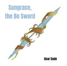 Roblox Sungrace the Bo Sword Toy Code - Celebrity Series 4 - Get It Within 24hr picture