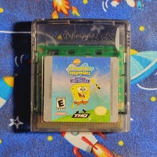Spongebob Legend of the Lost Spatula Nintendo Gameboy Game Tested and Working picture
