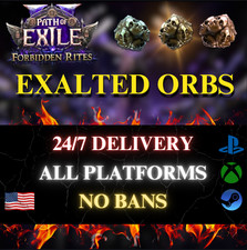 🔥Exalted Orbs Path of Exile 2 Forbidden Rites 🔥POE2 🔥No Bans🔥 picture
