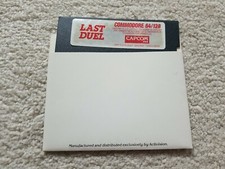 Vintage Last Duel Capcom Game Floppy Disk Commodore 64 128 C64 - Y430 picture