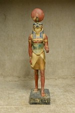 Egyptian God RA statue God of the sun Egyptian mythology sculpture statue picture