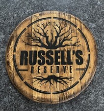 Wild Turkey ( Russell Reserve Barrel Head Lid/Top/Head 21” Diameter picture