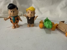 Hannah Barbera Flintstone Kids And Accessories Fred And Barney 4 Piece Lot picture
