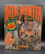 Deer Hunter 4: World-Class Record Bucks (PC, 2000), New In Big Box Sealed picture
