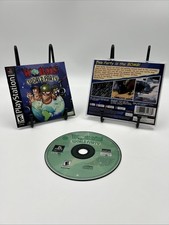 Worms World Party (Sony PlayStation 1 PS1, 2002) CIB Complete w/ Manual picture
