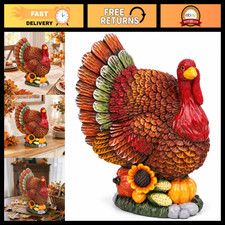 Thanksgiving Table Centerpiece Decor - Festive Turkey Decorations for Home picture