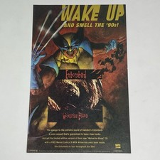 1993 Entombed Wolverine Blues CD Wake Up & Smell The '90s Print Ad  6.5 x 10.25