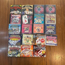Lot 19 Vintage Mahjongg PC CD-ROM Games Hoyle Ultimate Mahjongg Moraff picture