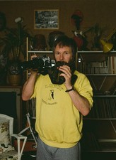 English television presenter and ornithologist Bill Oddie circa 1990 Old Photo picture