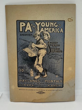1904 PA and Young Americans Short Stories w Sharp Sting Political View Antique  picture