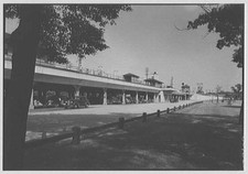 Photo:Valley Stream Long Island NY Railroad Station 1939 View from Left picture
