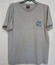 Harley Davidson Tshirt 2004 Sturgis South Dakota Gray Short Sleeve VTG picture