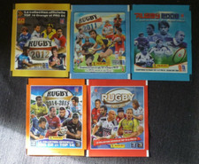 PANINI LOT 5 POUCHES PACKETS RUGBY 2008/2011/2012/2014/2015 SEALED RARE picture