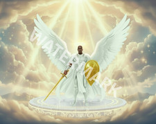Warrior Angel (Black) Artwork Digital Image Picture Photo Wallpaper picture