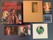 Vintage 1997 Blade Runner PC Big Box Computer Video Game Receipt Westwood 4 Disc picture