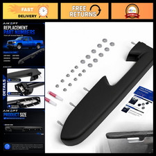 Front Left Black Armrest Kit for Silverado Sierra 2010-2014 - Durable Replacemen picture