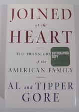 Al Gore Signed JOINED AT THE HEART 1st Edition 2002 HC DJ Auto JSA CK18615 picture