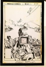 Nam #4 by Michael Golden 11x17 FRAMED Original Art Poster Marvel Comics picture