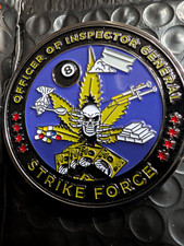 Texas State Police Inspector General Strike Force Challenge Coin picture