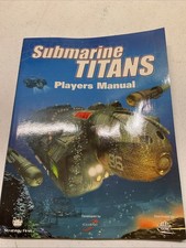 SUBMARINE TITANS - PC Strategy Game - PLAYERS MANUAL NM picture