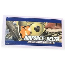 Sony PlayStation 2 PS2 Airforce Delta Blue Wing Knights Memory Card Sticker picture
