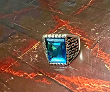 Antique Powerfull Become Rich Attract Money 8888 SpeIIs Handmade Vintage Ring picture