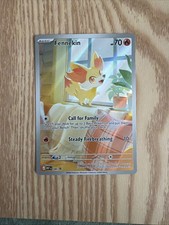 Pokemon Card Chaos Rising ETB Promo Fennekin Black Star MEP 080 picture