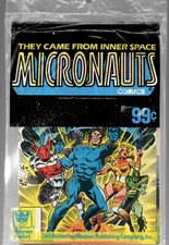 Micronauts #1 #2 #3 Sealed Whitman 3 issue multi pack Marvel Comics UNOPENED picture