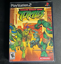 Konami Teenage Mutant Ninja Turtles PS2 2003 E NTSC-U/C CIB Manual Multiplayer picture