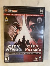 City of Heroes: Good Versus Evil Edition (PC, 2007) SEALED picture