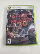 Attack of the Movies 3D for Microsoft XBOX 360 Complete CIB TESTED picture