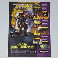 Time Commando PlayStation 1 PS1 Screens Print Ad/Poster Promo Art picture