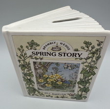 1989 Brambly Hedge SPRING Story Coin Savings Bank by Jill Barklem Royal Doulton picture