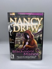 Nancy Drew: Curse of Blackmoor Manor DVD Game 2007 Complete picture