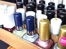 Wet n Wild retired Crystalic, Virtual Nails, The Nail Zone, vintage nail polish picture