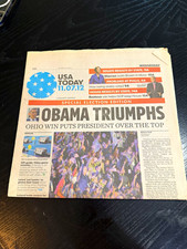 USA TODAY Special Election Edition Newspaper 11/07/12 
