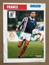 CARD ZINEDINE ZIDANE ELEVEN MONDIAL ROOKIE FRANCE 1996 1 rst Game picture
