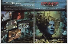 Omikron: The Nomad Soul Dreamcast 1999 Vintage Print Ad/Poster Art Official Rare picture