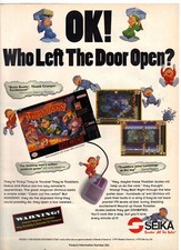Vintage Print Ad - 1993 Troddlers - Super Nintendo picture